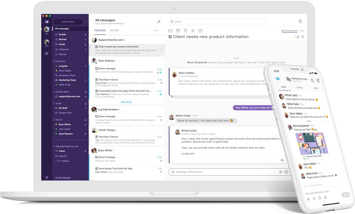 Loop Email - All-in-one shared inbox and team email platform
